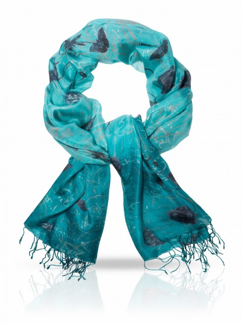 Палантин Женский S-POPPY.POSTE/GREEN